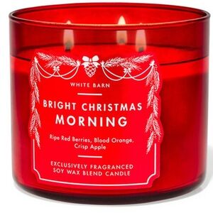 Bright Christmas Morning Candle